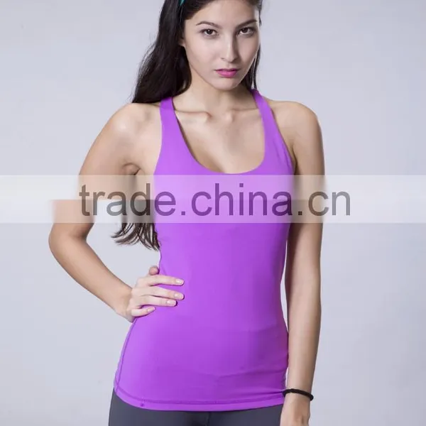 Private Label Custom Design Sexy Ladies Workout Tops Active Tank Tops