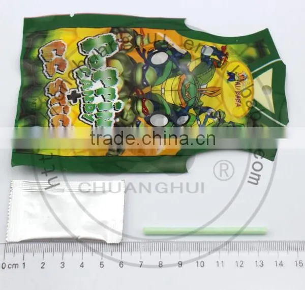 Cartoon Waistcoat Bag Package Popping Candy + CC Stick In Box photo-4