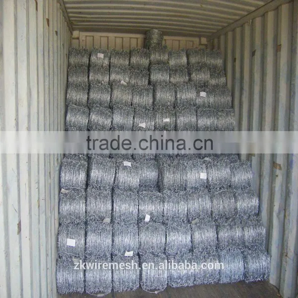 China Manufacturer Galvanized Barbed Wire Factory ISO9001standard photo-2
