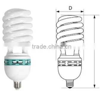 Spiral Energy Saving Lamp, t4 Cfl 45w photo-3