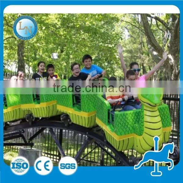 Amusement Park Electric Train Toy Cheap Worm Roller Coaster/worm Train Ride for Sale photo-4