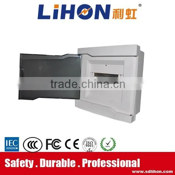 AS Plastic Special Din Rail Surface Mount Left and Right Open Lid Electric Distribution Box photo-3