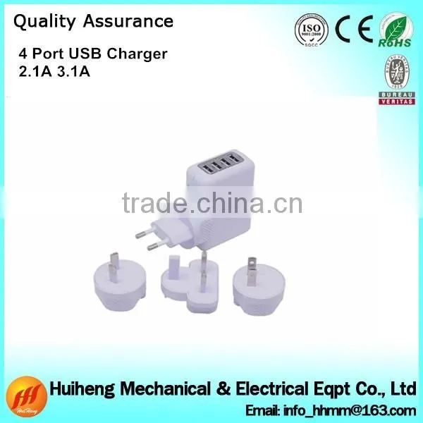 2016 2.1A Universal Travel USB Wall Charger for Cell Phone,Dual USB Charger photo-2