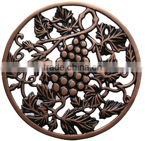 Grape Shape Cast Iron Trivets