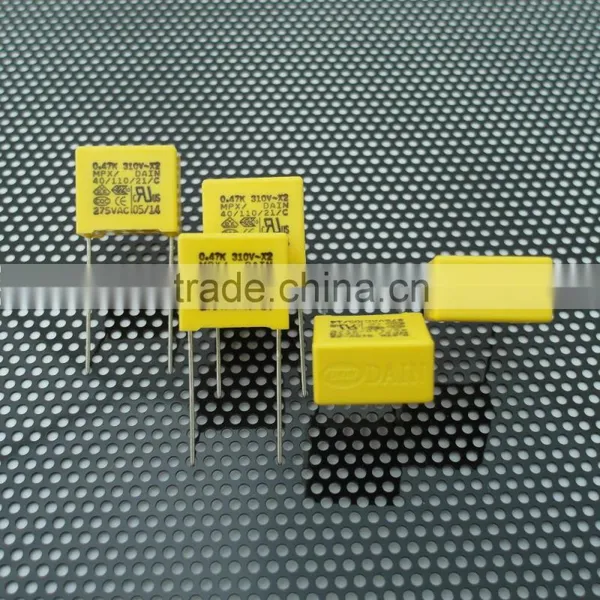 Yellow Box MKP x2 Capacitor Used for Adapter and Iginter x2 0.47uf 250v photo-2
