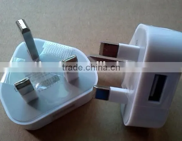 USB uk Plug for Iphone Power Adapter photo-2