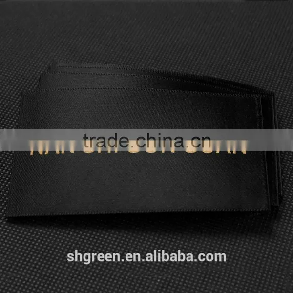 Black Satin Size Printing Label for Blouses&shirts photo-4