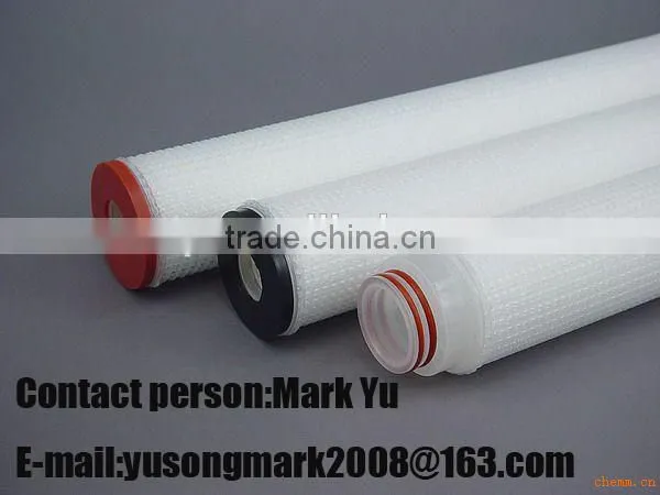Food Grade PP/PES Pleated Filter Cartridge for Water/juice/wine/beverage/beer/drinking Making With Good Price photo-2