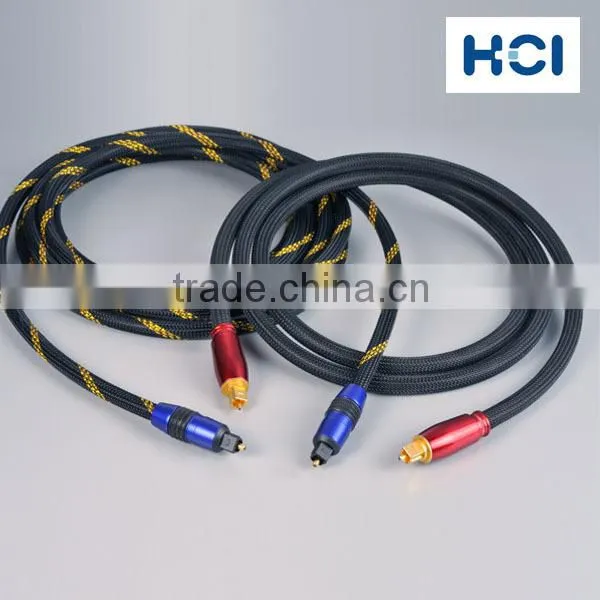 Digital Audio Quartz Glass Optical Fiber Toslink Cable photo-2