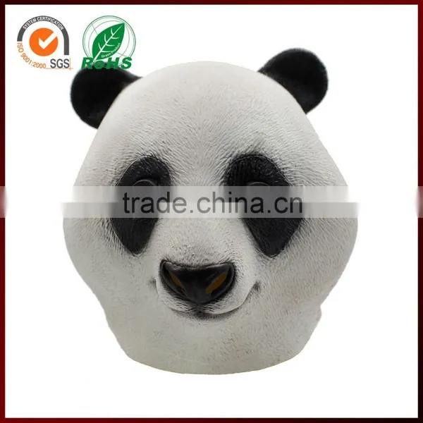 Hot Sale Masquerade Magical Full Head Adult Size Animal Panda Latex Mask photo-5