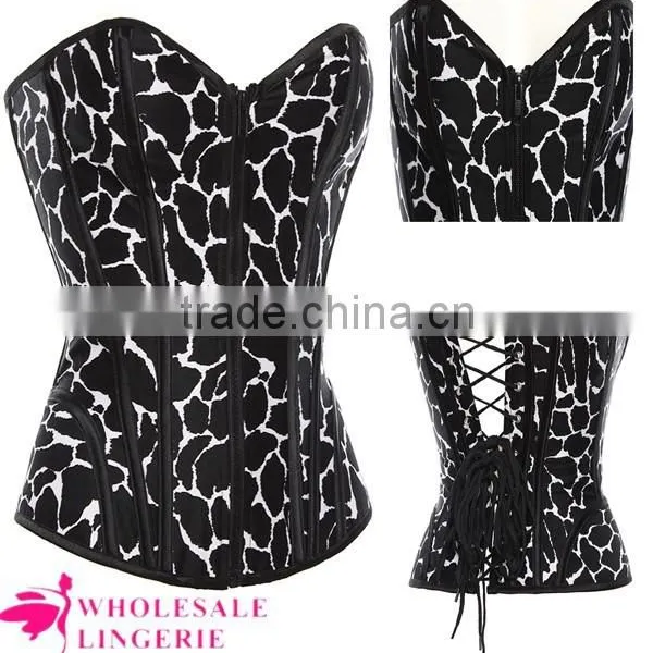 Sexy Hot Gir Steampunk Corsetl Waist Training Corsets for Sale Steel Boned Corset photo-3