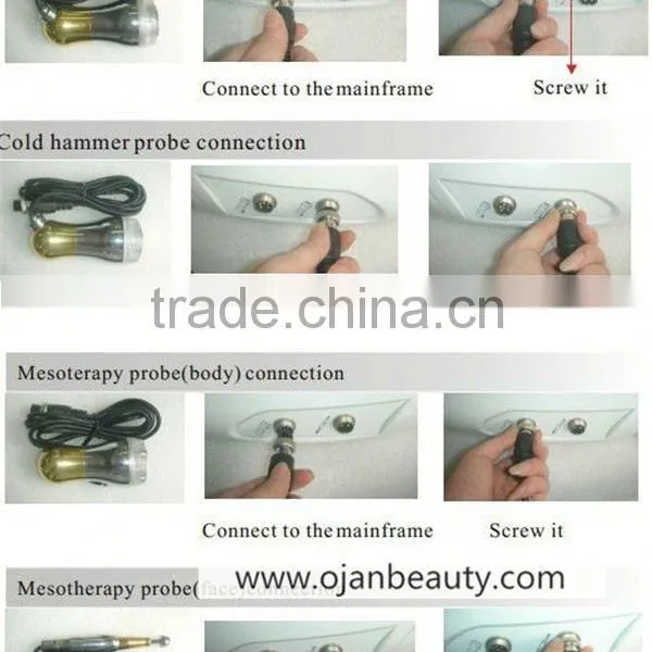 Portable Beauty Salon Equipment no Needle Mesotherapy Machine for Nutrition Injection photo-2