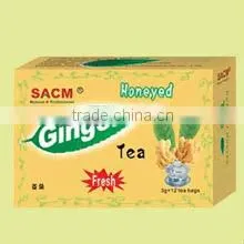 Instant Honey Ginger Tea