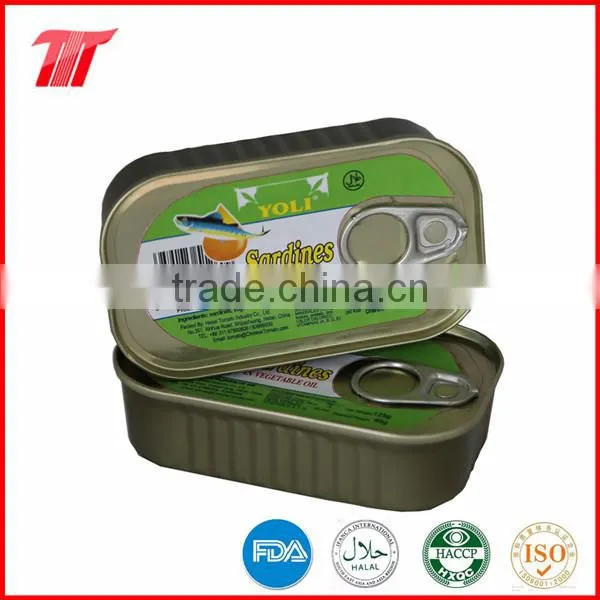125g 155g 425g OEM Canned Sardine In Tomato Sauce and In Vegetable Oil With Low Price photo-3