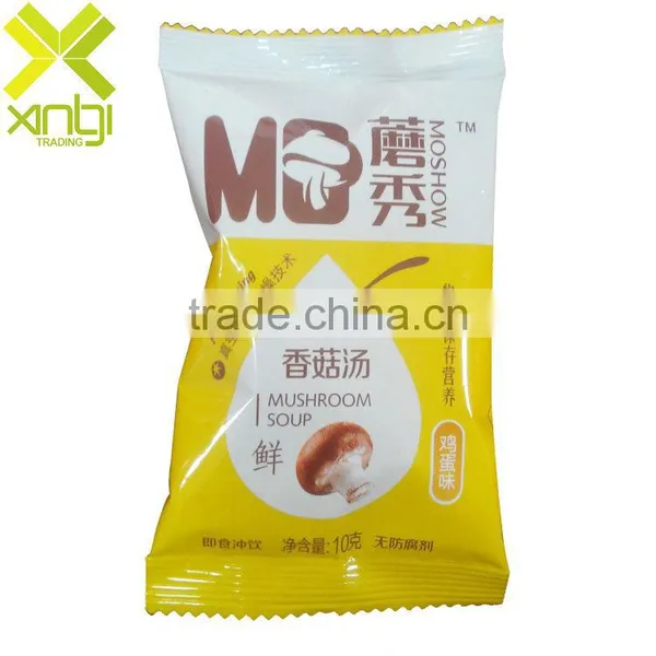 MOSHOW Savory Freeze Dried 10g Bag Packed Chicken Egg Flavour Instant Mushroom Soup photo-4