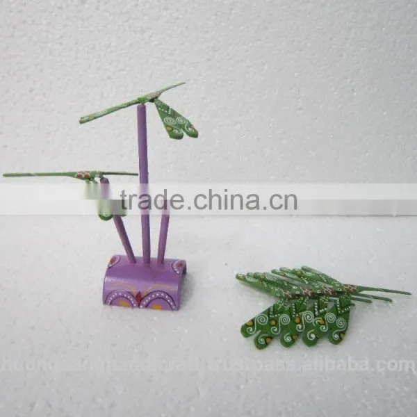 Dragonfly Toy Made of Bamboo, Vietnam Style Bambooware Dragonfly for Souvenir