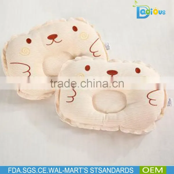 Baby Pillow For Newborn Organic Cotton Protection for Flat Head Syndrome photo-3