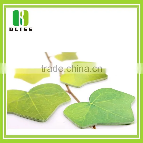 Nautical Promotional Green Leaf Design Items Fridge Magnet Pad Memo Sticker photo-5