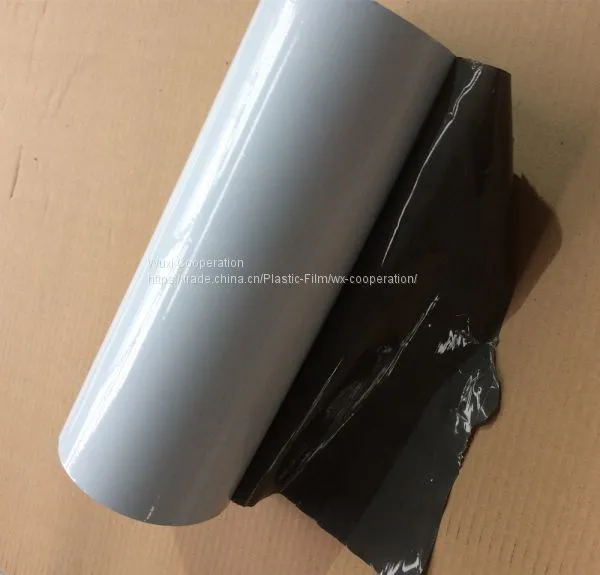 Self-adhesive Protective Plastic PE Film With and Without Printing photo-3
