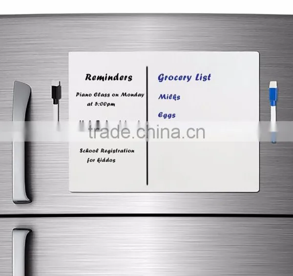 Fridge White Board Dry Erase Magnet Memo Board Magnetic Whiteboard Factory Made photo-3