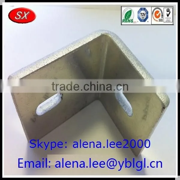 Customized Various Types Metal Adjustable Galvanized Angle Bracket ISO/SGS Passed photo-3