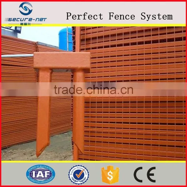 PVC Coated /galvanized Canada Commercial Temporary Construction Fence photo-3
