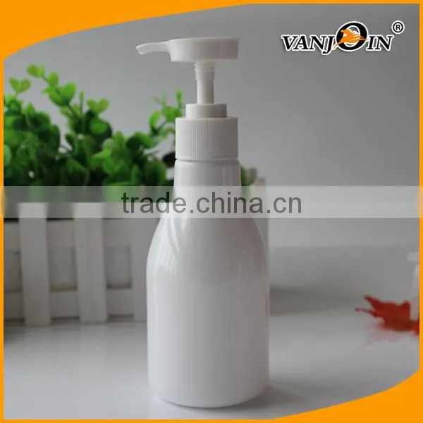 Light White PET Lotion Dispenser Bottle 8 Oz. photo-2