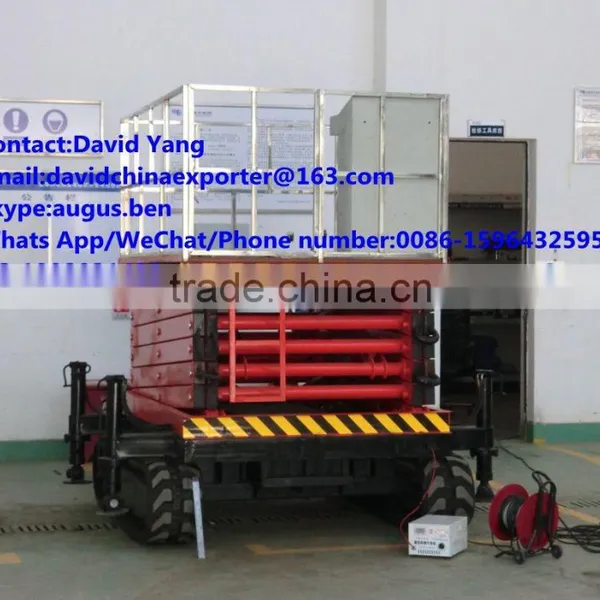 Full Rubber Track Carrier Lift Platform photo-3