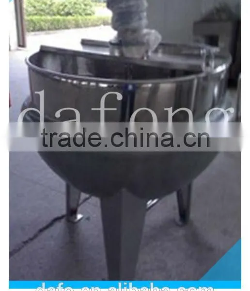 50L-500L Stainless Steel Vertical Double Jacketed Kettle photo-3