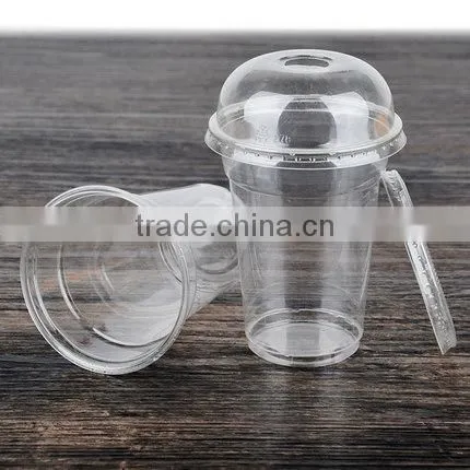 24oz Transparent Reusable Plastic Cup Printing for Beverage photo-3