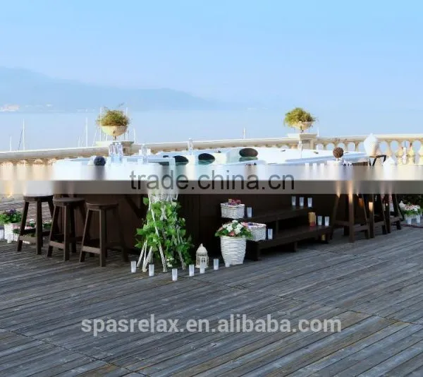 Massage Type and Freestanding Installation Type 3 Meter Hot Tub (A870) photo-2