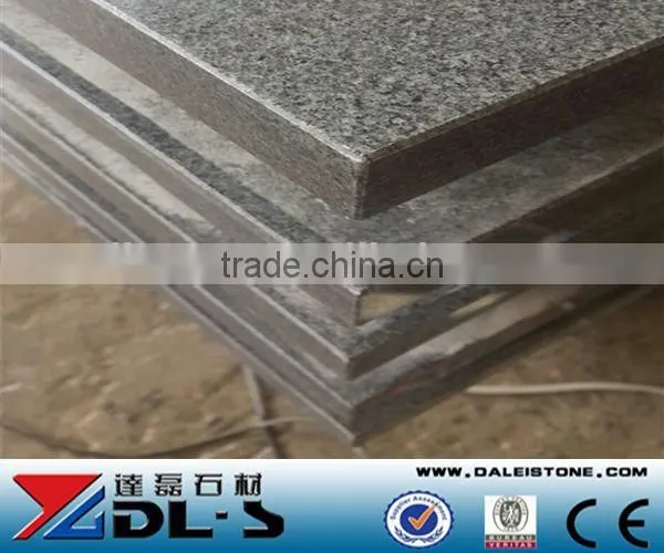 G654 Dark Grey Granite Stair Steps Polished Flat Edge photo-3