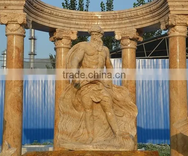 Large Italian Marble Fountain, Fontana di Trevi Fountain photo-3