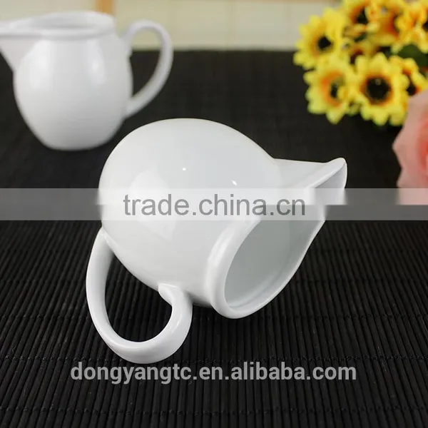 Factory Direct Wholesale WHITE Ceramic or Porcelain Milk Pot photo-5
