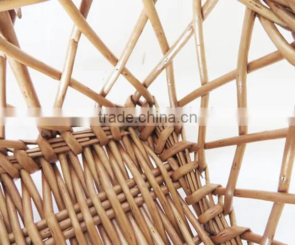 Decorative Woven Wicker Fruit Basket photo-3