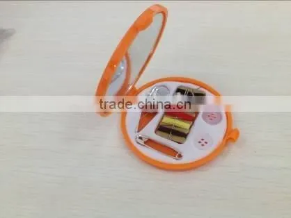 2015 New Design Plastic Needlework Tool Set Essential Sewing Tools Box Set With Mirror photo-2