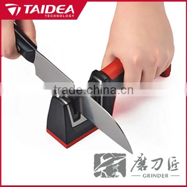 GRINDER Two Stages Chinese Handle Butcher Knife Sharpener photo-3