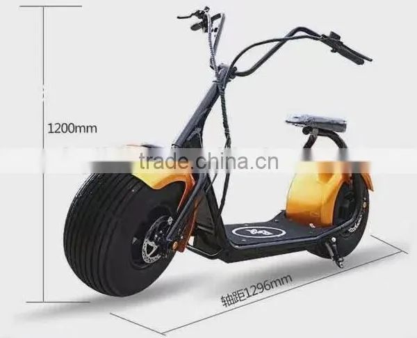 2017 Fashionable Factory Direct Speed Limited Sportive Electric Bike 48v Citycoco photo-3