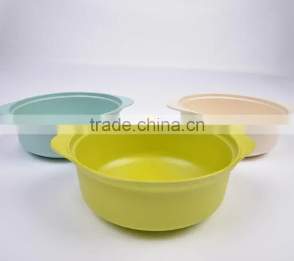 Bamboo Fiber Bowl With Small Handle photo-4