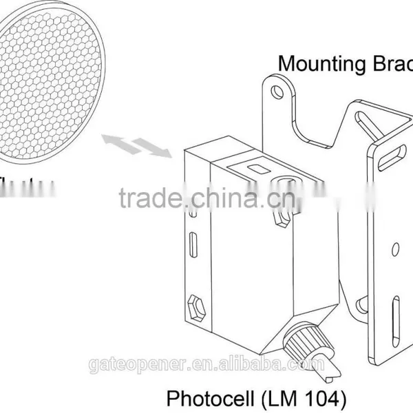 Retro Reflective Photocell For Gate Openers photo-2