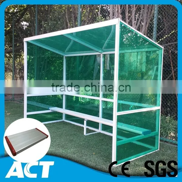 Moveable Football Dugout With Branding for Home and Away Team photo-5