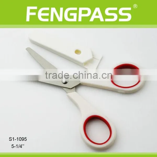 S1-1095 5.25 Inch 2Cr13 Stainless Steel Blade With Plastic Handle Kids Stationery photo-3