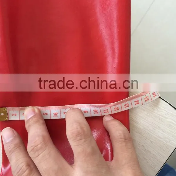 35CM Lenth Red Industrial Pvc Gloves Pvc Coated Glove photo-4