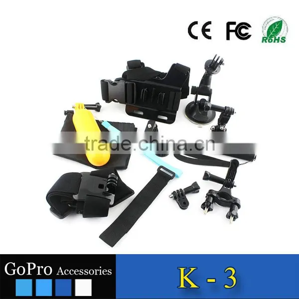 2016 Hot Selling Products Factory Price Used for Gopros Heros 4 Accessories Kit Mount photo-3