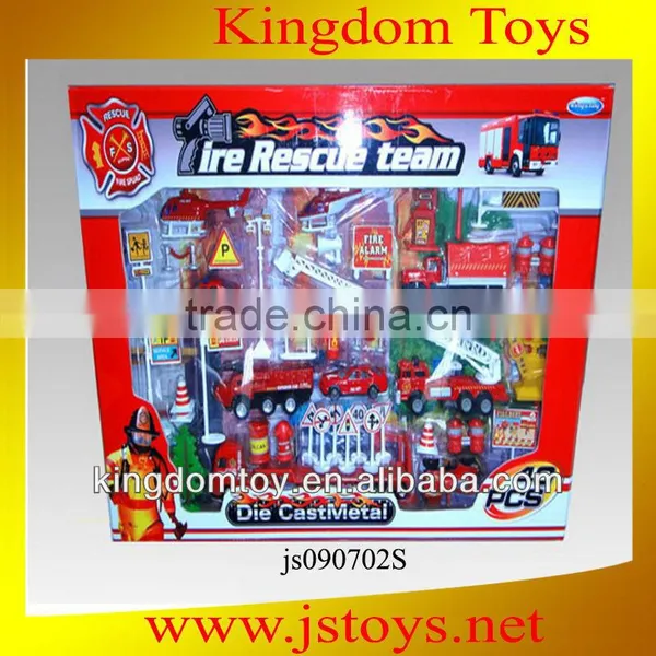 metal diy fire engine
