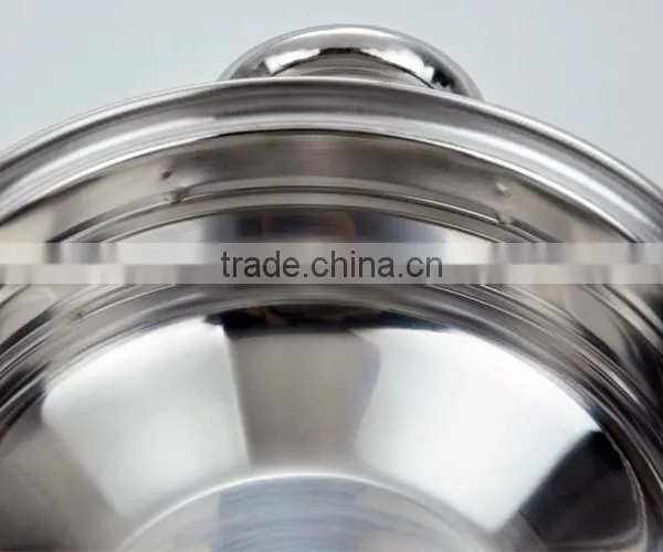 Kitchenware Stainless Steel Cooking Pot Set Soup Pot Cookware Set for Promotion photo-4
