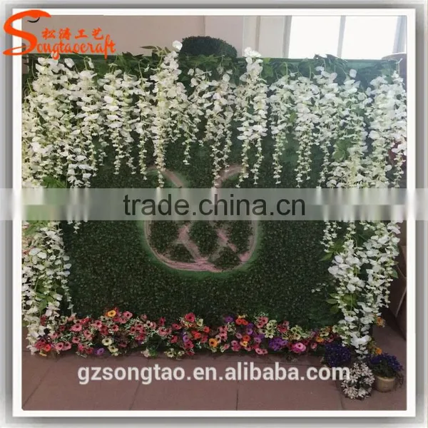 2017Artificial Flower Wallhome Decoration Artificial Flower Wall photo-3