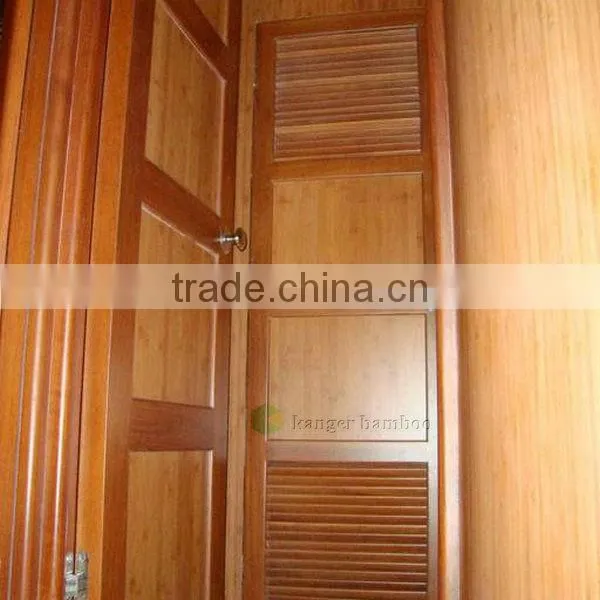 Kanger Horizontal Carbonized Bamboo Veneers Cheap Board for Door
