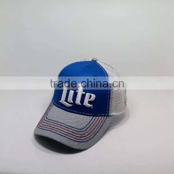 the Summer Outdoor Prevent Basksun Hat 3 d Embroidered Mesh Cap Baseball Cap photo-3
