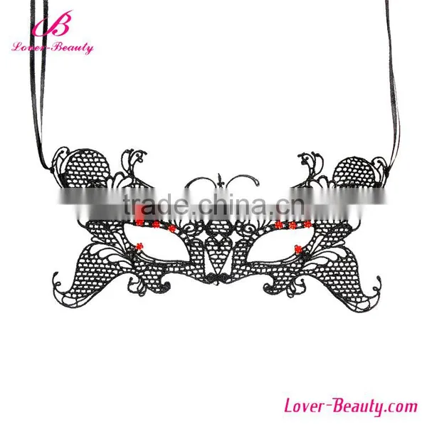 OEM Accepted Black Butterfly Dancing Party Mask Mini Masquerade Mask photo-3